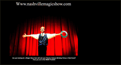 Desktop Screenshot of nashvillemagicshow.com